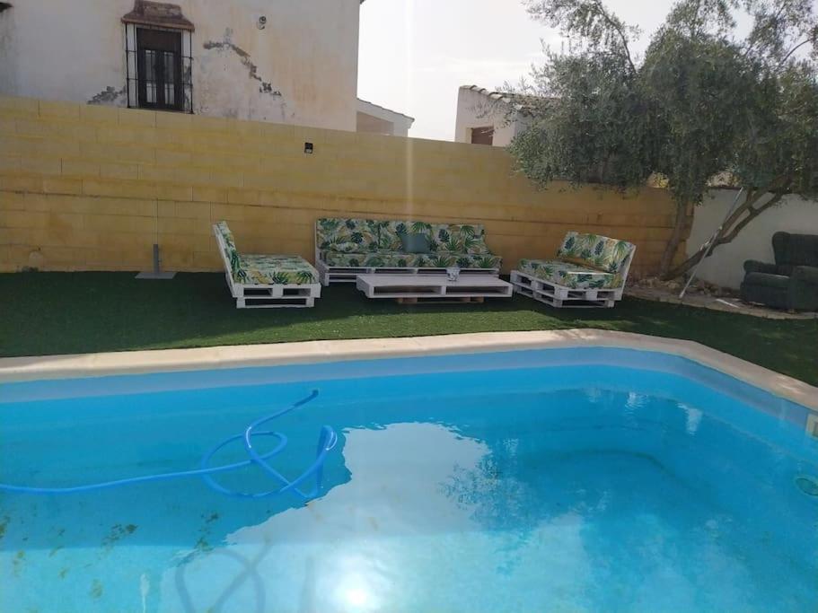 Agradable Casa Con Piscina En La Serrania. Arriate Exterior foto